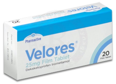 Velores 25 Mg Film Tablet
